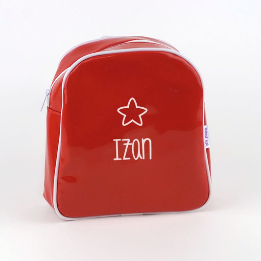 Mochila Gloss Roja Personalizada