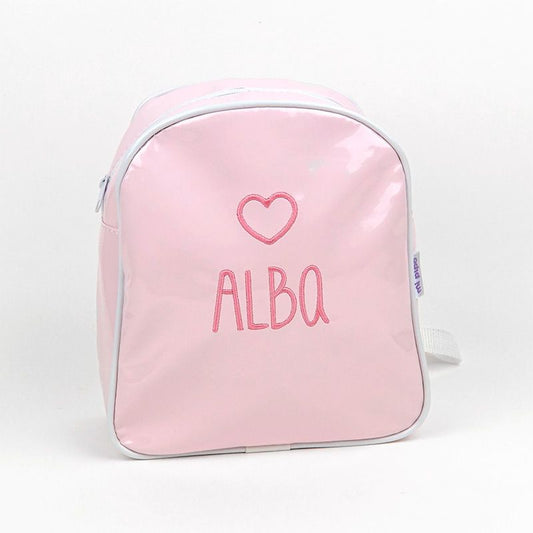 Mochila Gloss Rosa Personalizada