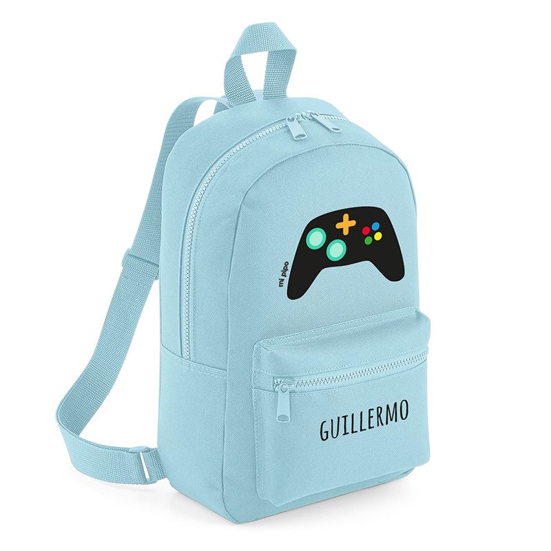 Mochila Medium Nylon Game Personalizada, color a elegir