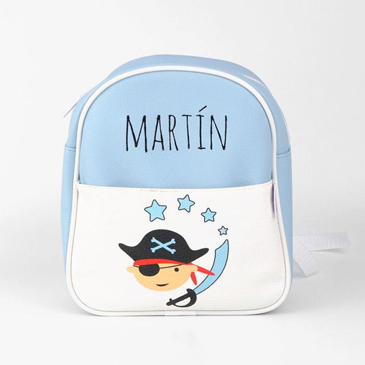 Mochila Pirata Azul Personalizada