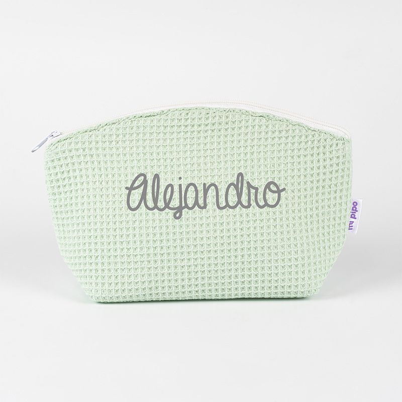 Neceser Gofre Menta Soft Personalizado