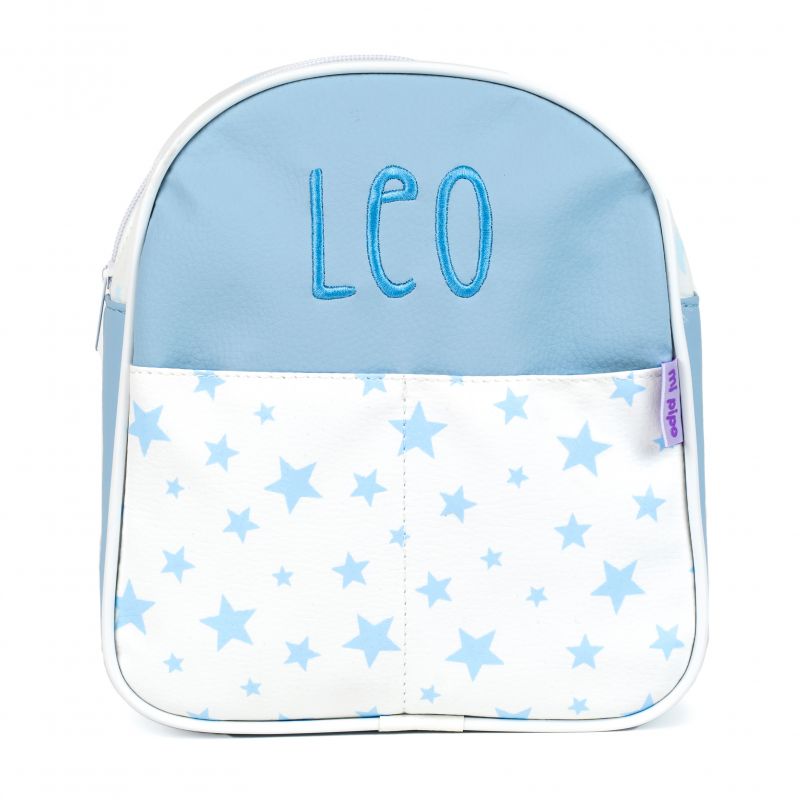 Mochila Estrellitas Personalizadas, color a elegir