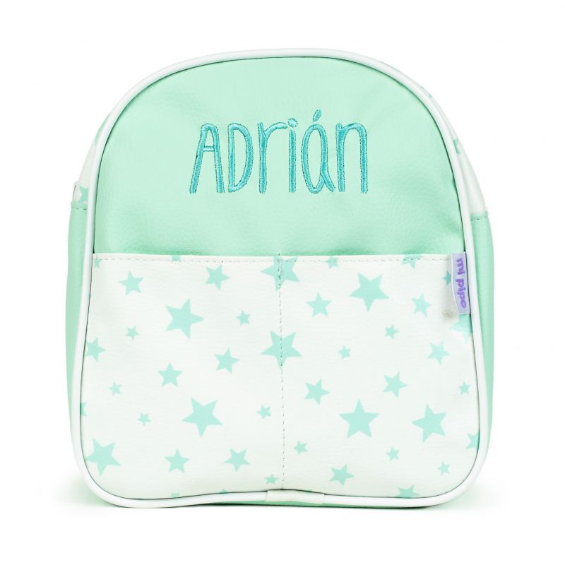 Mochila Estrellitas Personalizadas, color a elegir