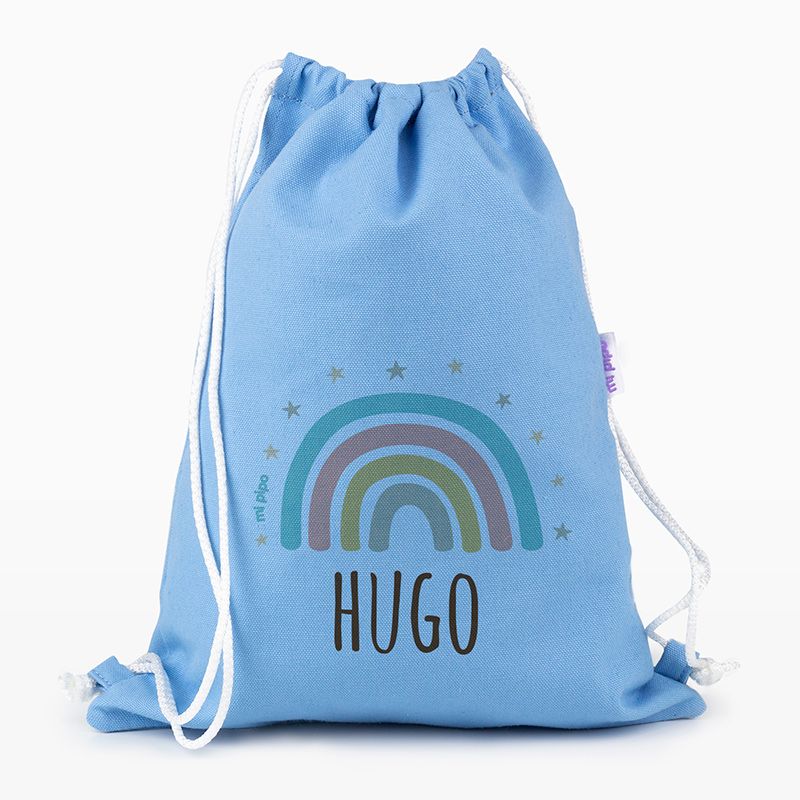 Petate Medium Lona Arcoíris Personalizado, color a elegir