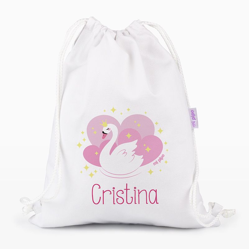 Petate Medium Lona Cisne Personalizado, color a elegir