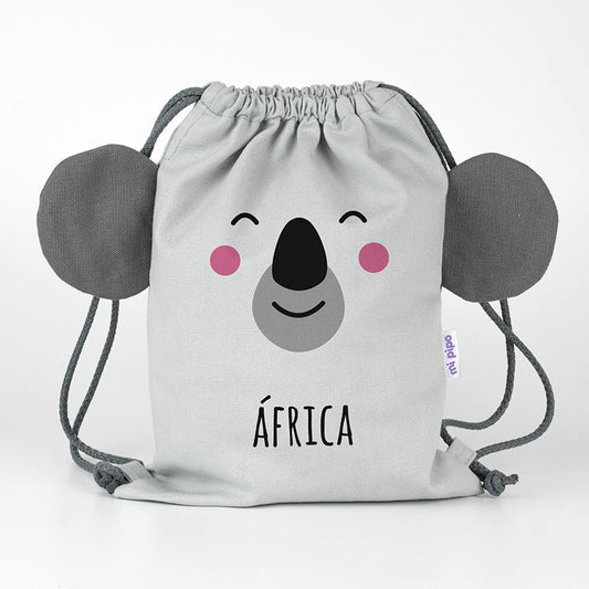 Petate Zoo Koala Gris Personalizado