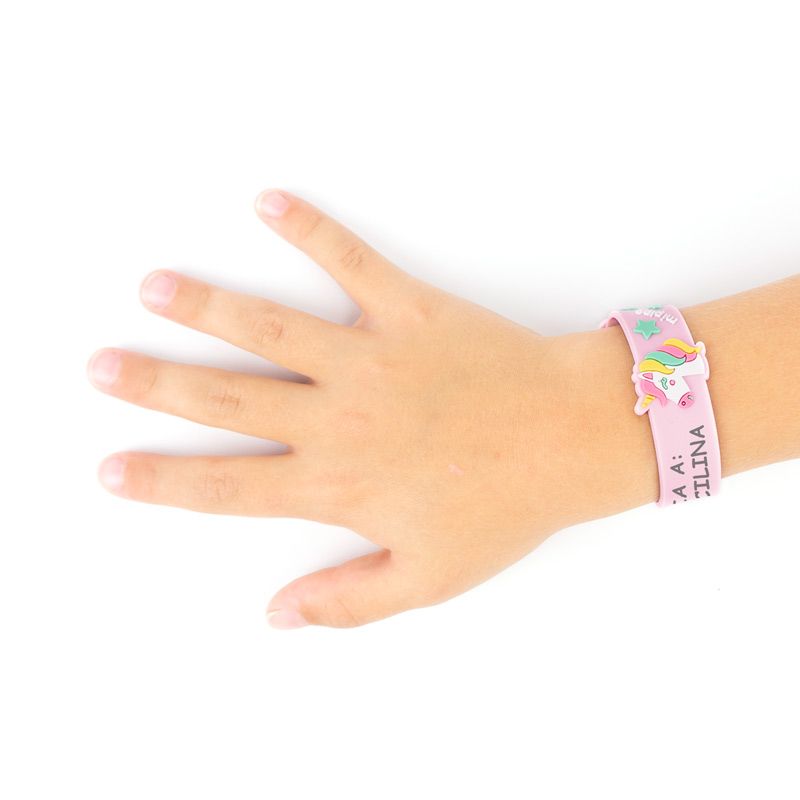 Pulsera Alergia/Intolerancia Personalizada Unicornio