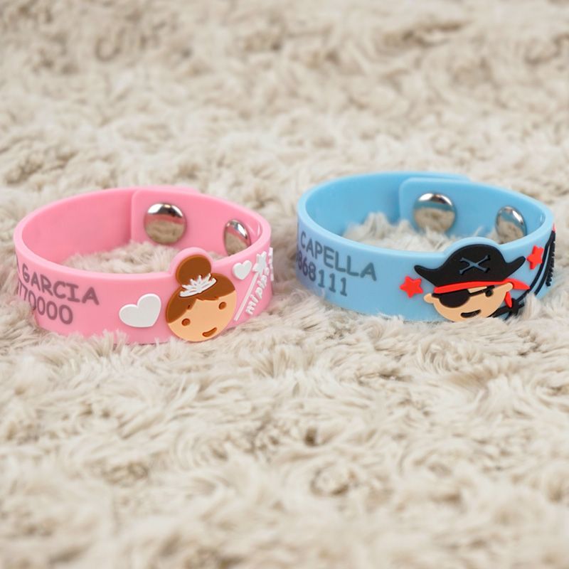 Pulsera Identificativa Personalizada Pirata