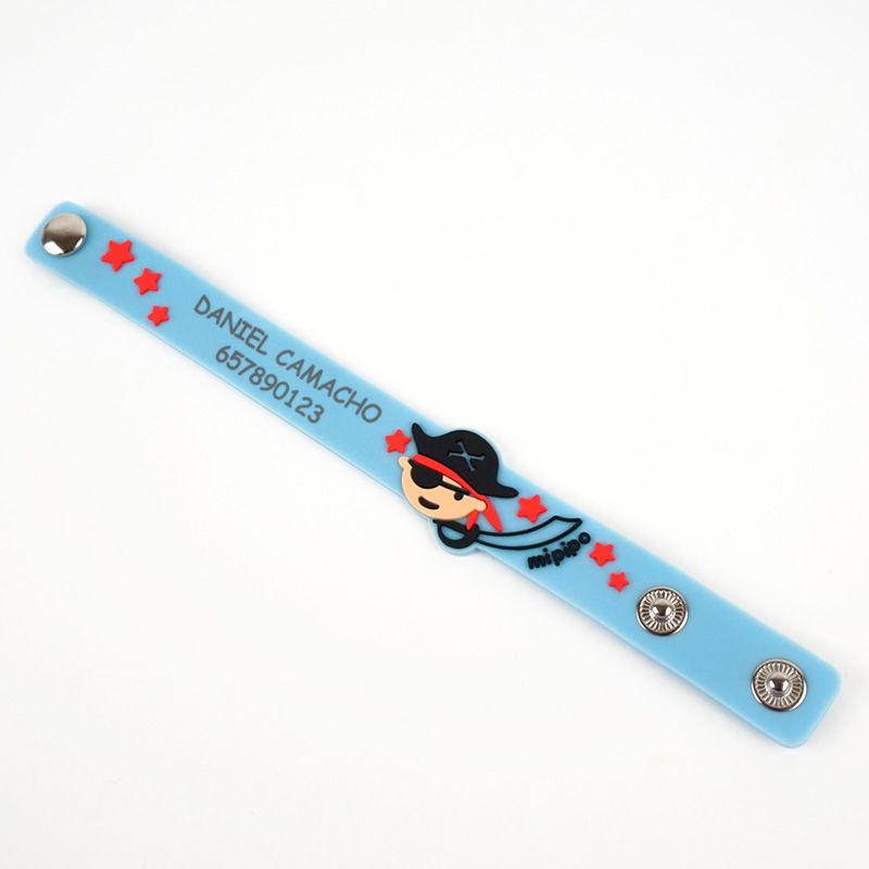 Pulsera Identificativa Personalizada Pirata