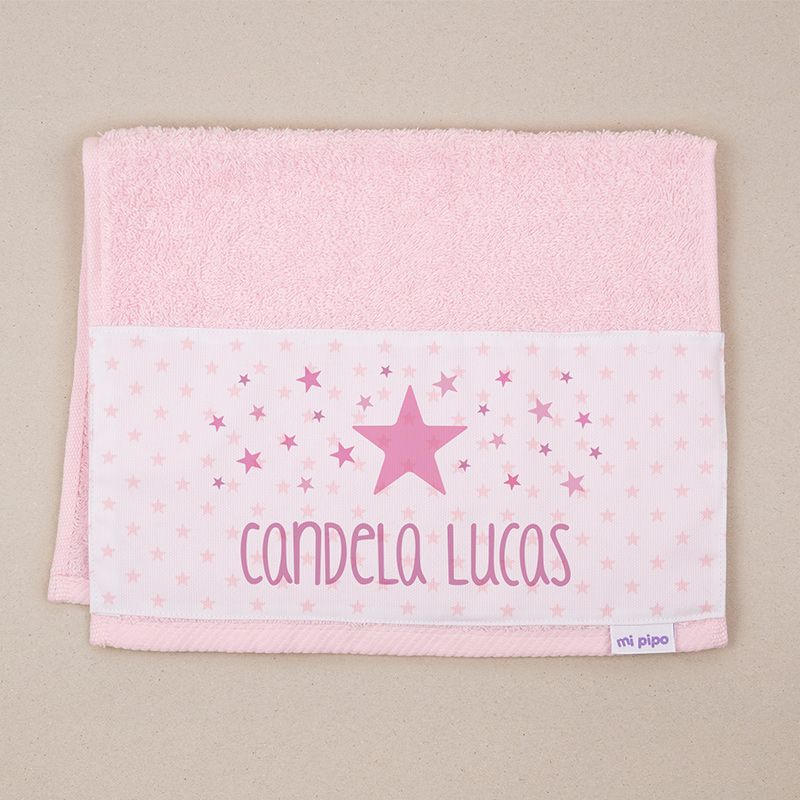 Toallitas de Rizo Estrella Personalizadas