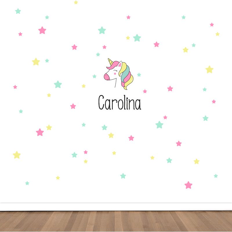 Vinilo decorativo Maxi Unicornio